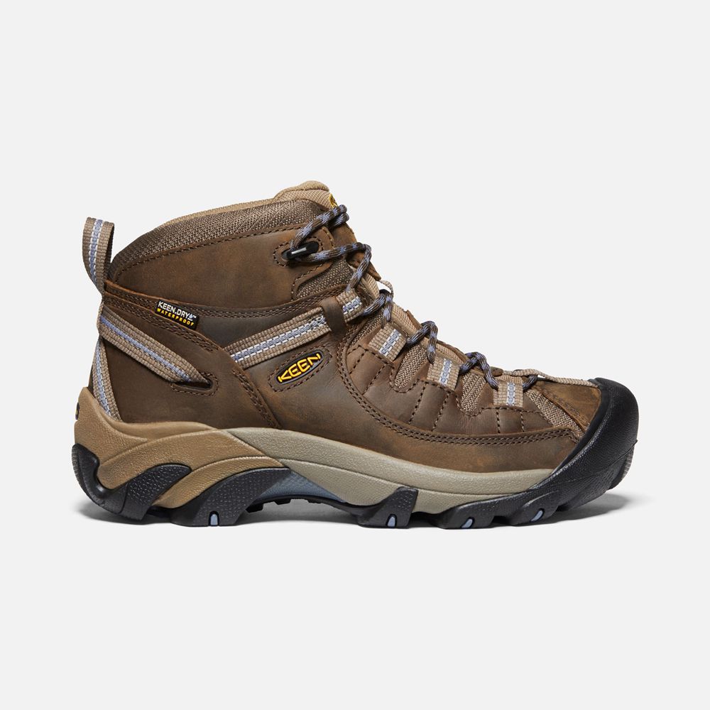 Keen Laarzen Dames Bruin - Targhee Ii Waterproof Mid - 68573-KOWE